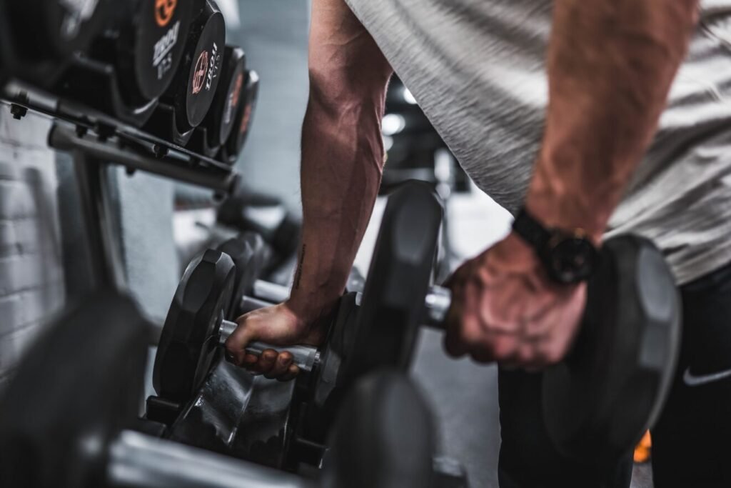 "musculation haltères"